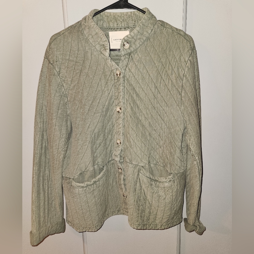 Lucky brand quilted jacket